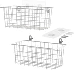 MaraFansie Hanging Kitchen Baskets Wire Storage Basket Adhesive and Screws - Image 8