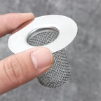 2 Pack Sink Drain Hair Catcher Shower Drain Strainer Stainless Steel Long - Image 3