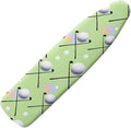Golf Ball Ironing Board Cover 54x15 inches, Modern Golf Sport Applicable by Daulesho