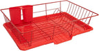 Sweet Home Collection 3 Piece Metal Dish Drainer Rack Set - Image 4