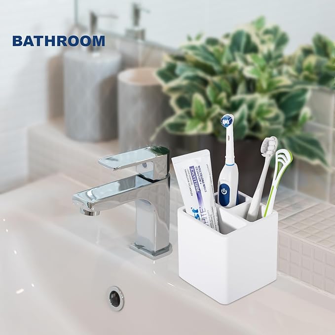 Diatomite Toothbrush Holders for Bathrooms, Electric Toothbrush and Toothpaste - Image 2