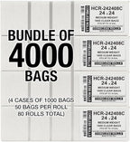 Aluf Plastics High Density Trash Bags, 10 Gallon, 8 Micron, - Image 2