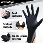 PROMEDIX P Nitrile Disposable Gloves, 4mil-100 Count, Gloves Disposable Latex - Image 2