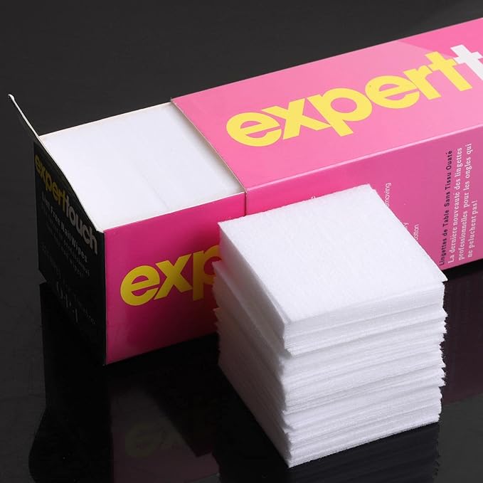 Lint Free Nail Wipes Nail Art Gel Polish Remover Cotton Pads 4 Boxes - Image 2