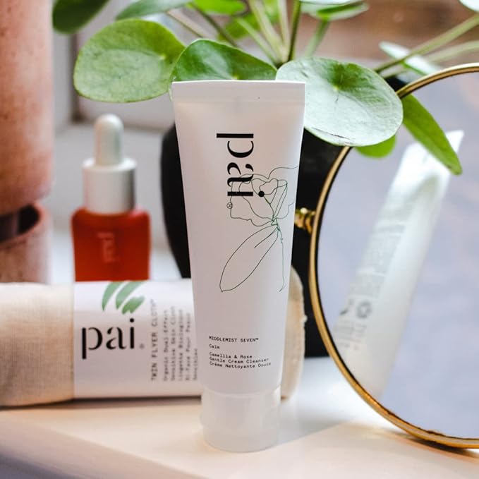 Pai Skincare - The Twin Flyer Organic Dual-Effect Face Cloth | Natural - Image 4