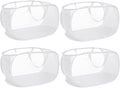 4 Pack Collapsible Laundry Baskets, Foldable Laundry Basket by Bemkoo