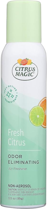 Citrus Magic Freshener Odor Eliminating Air Freshener Spray, 3 Ounce, Fresh - Image 4