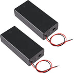 2pcs 18650 Battery Storage Case 2 Slots x 3.7V - Image 2