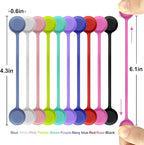 Motiloo Magnetic Cable Ties Silicone Reusable Cord tie - Image 5