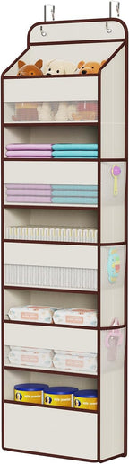 Univivi 1 Pack Over The Door Organizer, Non-Tilting Over The Door Organizer by Univivi