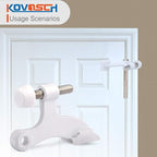 16 Pack Hinge Pin Door Stopper White - Image 5