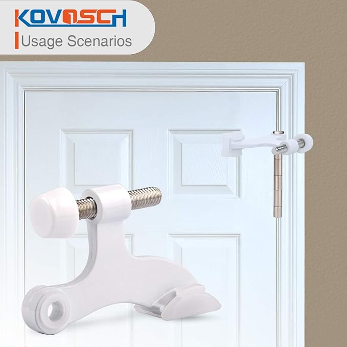 16 Pack Hinge Pin Door Stopper White - Image 5