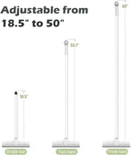 BOOMJOY Floor Scrub Brush with Long Handle, 2 in 1 Scrape and Brush, Stiff - Image 4