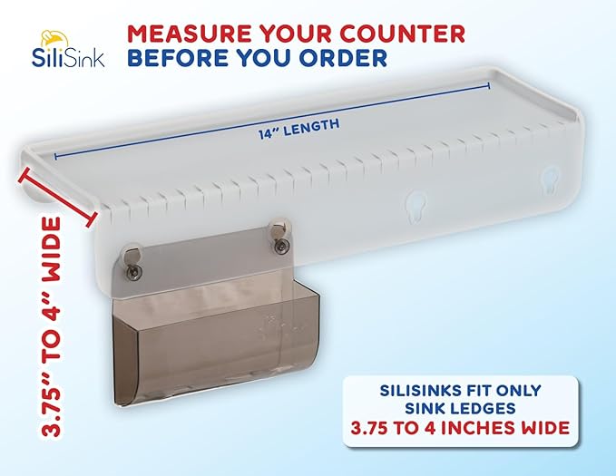 SiliSink Silicone Edge Guard for Kitchen Sink - Image 2