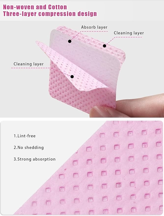 TEOYALL Lint Free Nail Wipes - Image 2