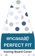 Encasa XO Ironing Board Cover and Pad 49"x18" by EncasaXO