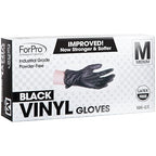 ForPro Disposable Vinyl Gloves, Industrial Grade, Powder-Free, Latex-Free - Image 2