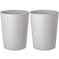 UUJOLY Small Trash Can Wastebasket Garbage Can Container Bins by UUJOLY