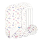 TILLYOU Waterproof Changing Pad Liners 6 Pack, 100% Cotton Reusable Cloth - Image 7