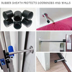 20 PCS Black Door Stop Caps, 0.39 Inch Rubber Tips, Door Stopper Protection - Image 7