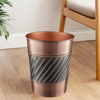 Monarch Abode Metal Bathroom Trash Can – Waste Basket - Image 6