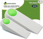 Door Stoppers for Bottom of Door, Rubber Door Stopper Wedges, Door Holders for by COVERCORNER