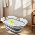 SAMMART 40L Collapsible Plastic Laundry Basket - Image 3