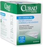 Curad Sterile Nonadherent Pad, Perforated, Cotton/Polyester, 100 pads - Image 6