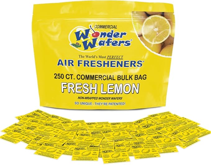 Wonder Wafers 250 Count Unwrapped Automobile Professional Use Air Fresheners by Wonder+Wafers