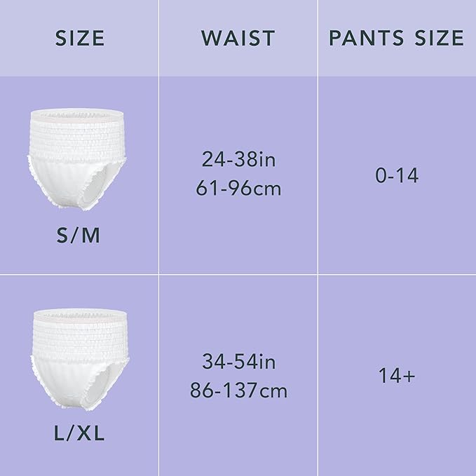 Rael Disposable Underwear for Women, Organic Cotton Cover - Image 7