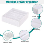 Drawer under Cabinet Clothes Organizer 5 Cell Foldable Storage Cubes Underwear - Image 7