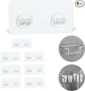 YOLOPLUS+ 8 Pack Shower Caddy Adhesive Hooks Replacement, Strong Sticker Hooks by YOLOPLUS