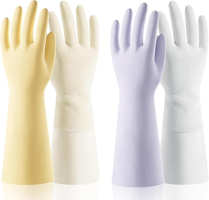 ThxToms 2 Pair Nitrile Dishwashing Cleaning Gloves, by ThxToms