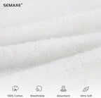 SEMAXE 12 Pack Hand Towels for Bathroom, 100% Cotton Towels - Image 3