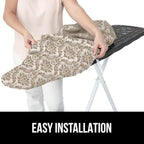 The Original GORILLA GRIP Ironing Board Cover and Pad, Silicone Coating - Image 8