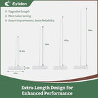 Eyliden Dust Mop, Sweeping & Mopping Kit | 58" Extended Long Handle, 36 - Image 2