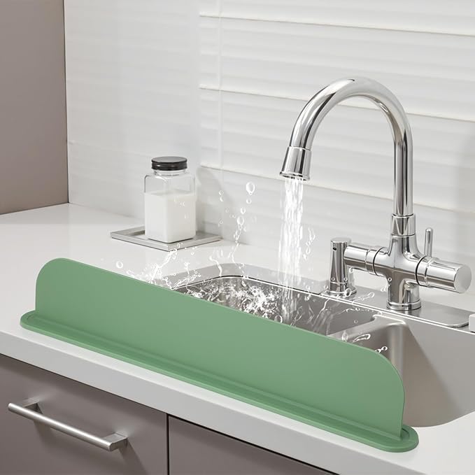 19.29 inch Silicone Sink Splash Guard, Splash Guard by Unknown