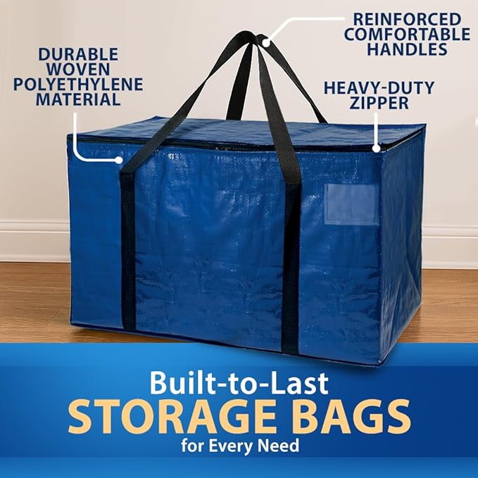 ClearSpace Heavy Duty Moving Bags or Storage Bag – Large Moving Boxes - Image 3