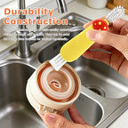 3 in 1 Cup Lid Cleaning Brush Multifunctional Cup Lid Ga-p Cleaner, Portable - Image 7