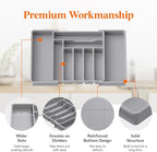 Lifewit Utensil Organizer for Kitchen Drawer, Expandable Cooking Silverware Tray - Image 6