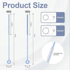 YOTIME Silicone Straw Cleaner Brush - Image 2