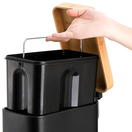 Peohud 1.3 Gallon Step Trash Can - Image 3