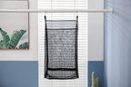 Jelier Hanging Breathable Mesh Laundry Hamper Basket, Portable Heavy Duty - Image 5