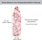 Cherry Blossom Ironing Board Cover and Pad 15 x 54 Heavy Duty Iron Board Covers - Image 6
