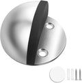 Door Stop Self Adhesive Floor Door Stopper No Drill Rubber Door Bumper Wall by Gudui