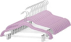Cozymood Velvet Skirt Hangers 24 Pack by CozyMood