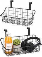 LeleCAT Over Cabinet Door Basket by HomeSpaceStorageBasket