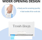 Large Trash Bag Holder Dispenser, Metal Garbage Bag Dispenser Roll Holder - Image 4