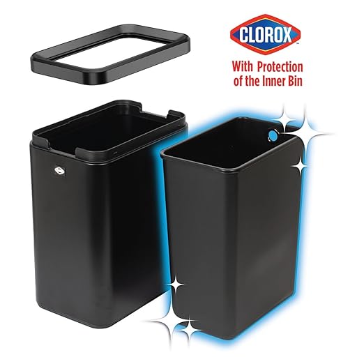Clorox Slim Open Trash Can - Image 4