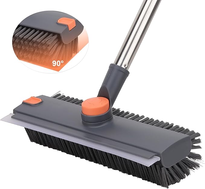 Floor Scrub Brush with 64" Long Handle - Image 9